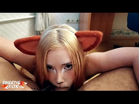 ❤️ कित्सुने तिच्या तोंडात डिक आणि कम गिळले ❤️ आमच्याकडे mr.hentai-menu.ru ﹏